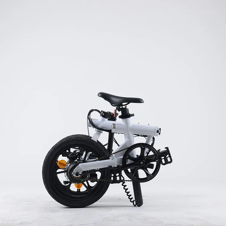 Hottech e bike 16 inch mini folding Electric+Bicycle 250w 36v foldable electric bike ebike spoke wheel