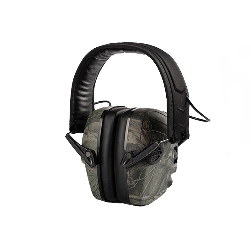 Dual Control Knob Walkers Electronic Ear Muffs Tactical Ear Protection Hunting Earmuffs With Replacble Ear Pads