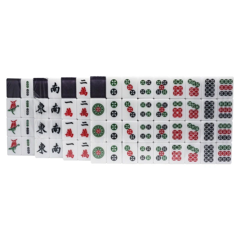 High-end acrylic automatic four-player 144 mahjong tiles HK, Taiwan, Japan, hand-rubbed, Southeast Asian home magnet mahjong