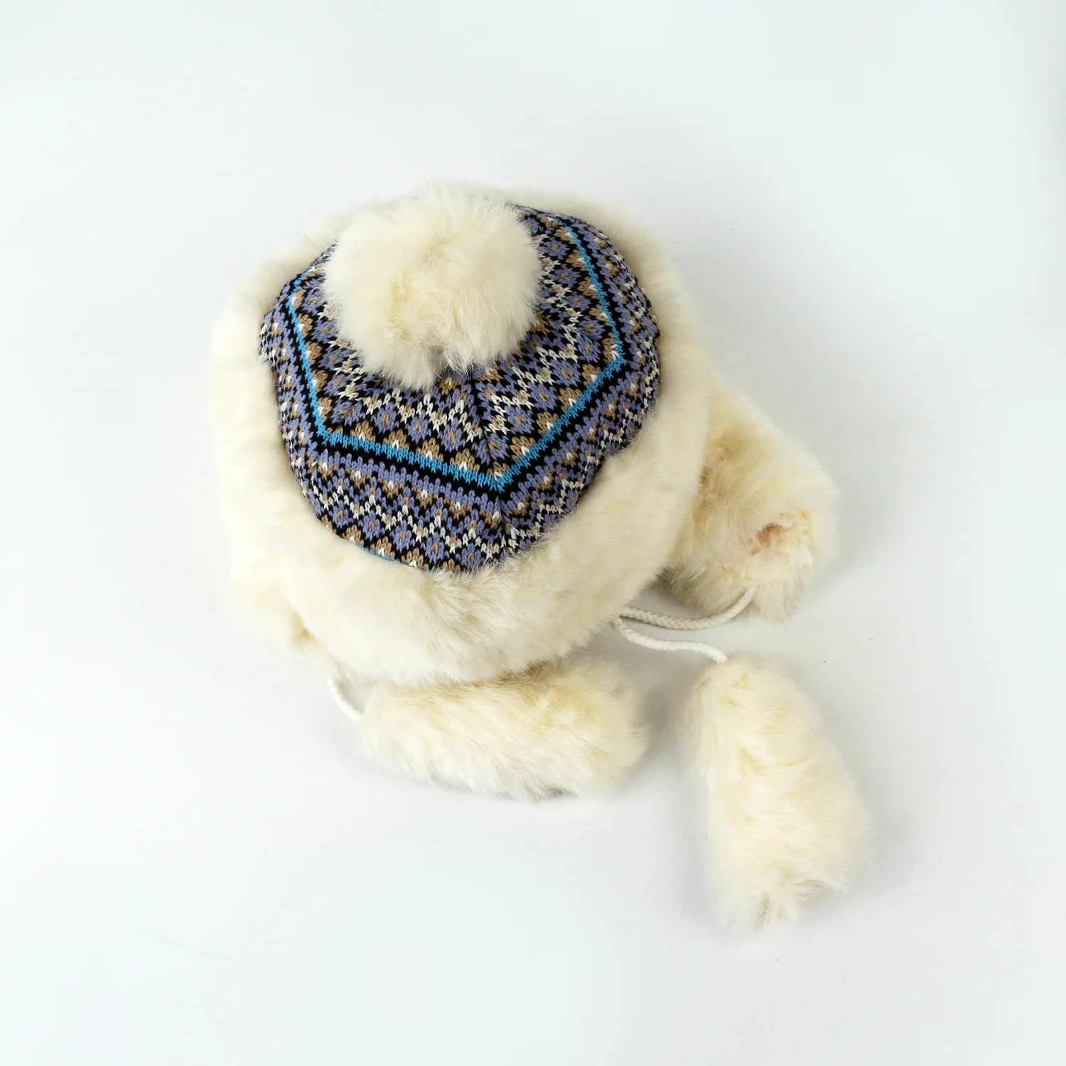 Hot selling colorful  fur hat European and American fisherman hat fur casual fashion ladies warm fluffy hats