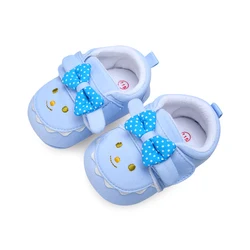 Cute animal butterfly-knot top quality toddler prewalker baby shoes