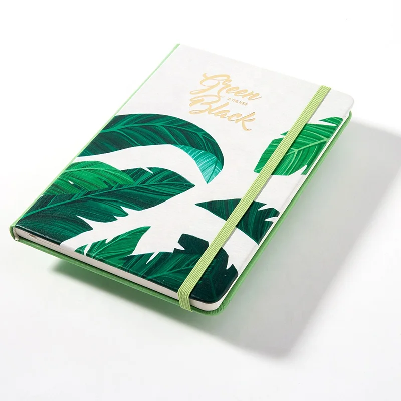 New Design A5 Size Hardcover Soft PU Leather OEM Notebook With Elastic Band