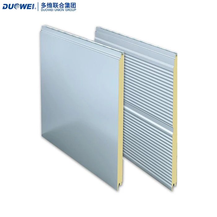 China Duowei 50mm Pu Sandwich Panel Facade Production