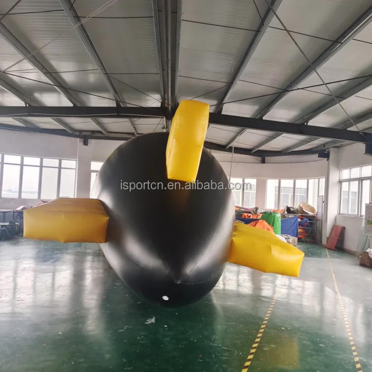 Custom made inflatable pvc airship/helium blimp outdoor/zeppelin /inflatable blimp for sale