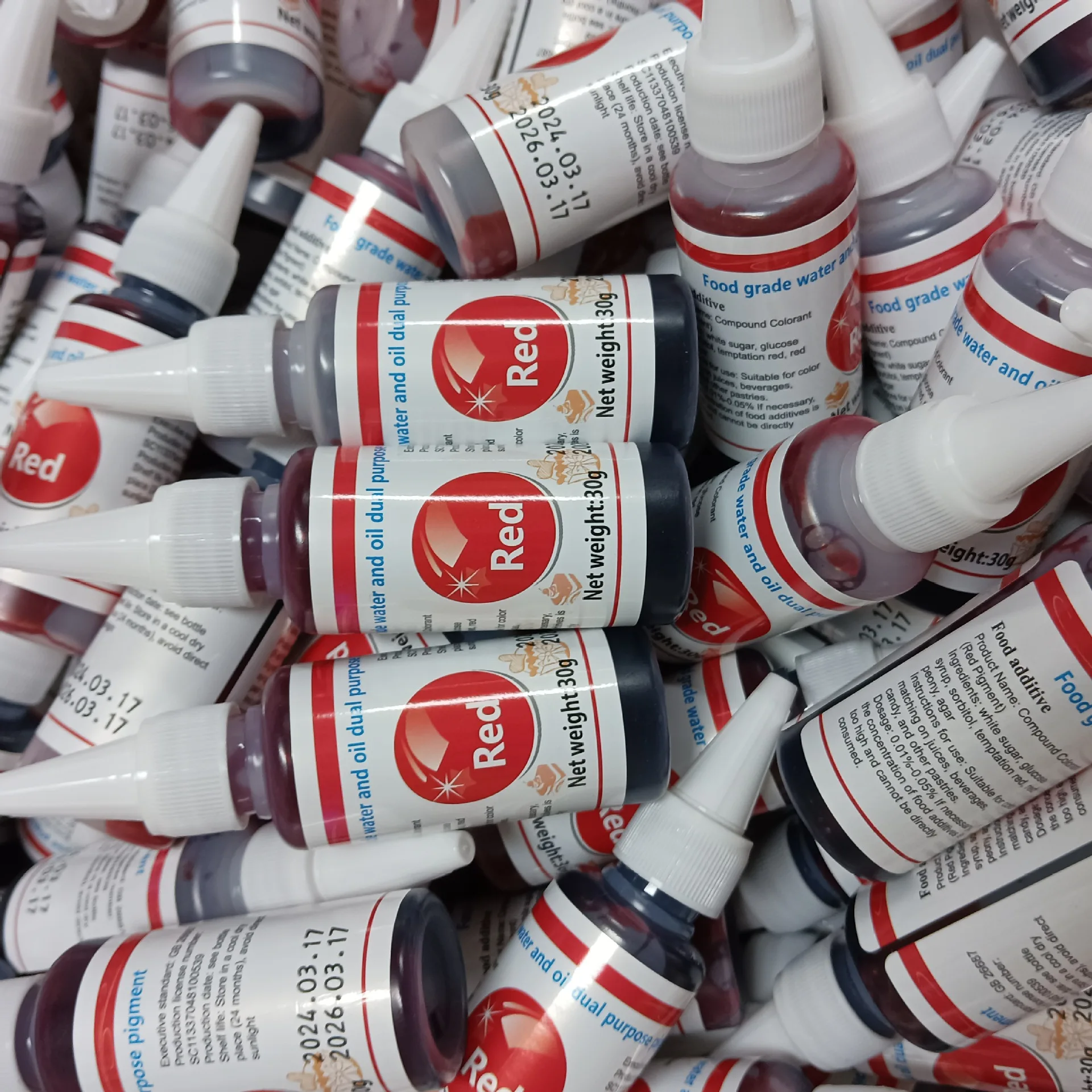 Food Ingredients Cake Food Colour Pastry Decoration Materials Pigment Food Coloring for Macarons Ice Cream Palette Color