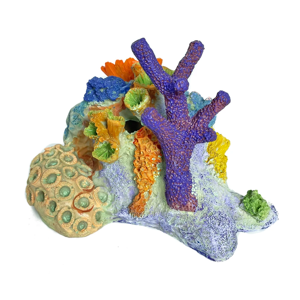 Factory Directly Sale Artificial Aquarium Decoration Sea Corals Reef For Fish Tank Ornament