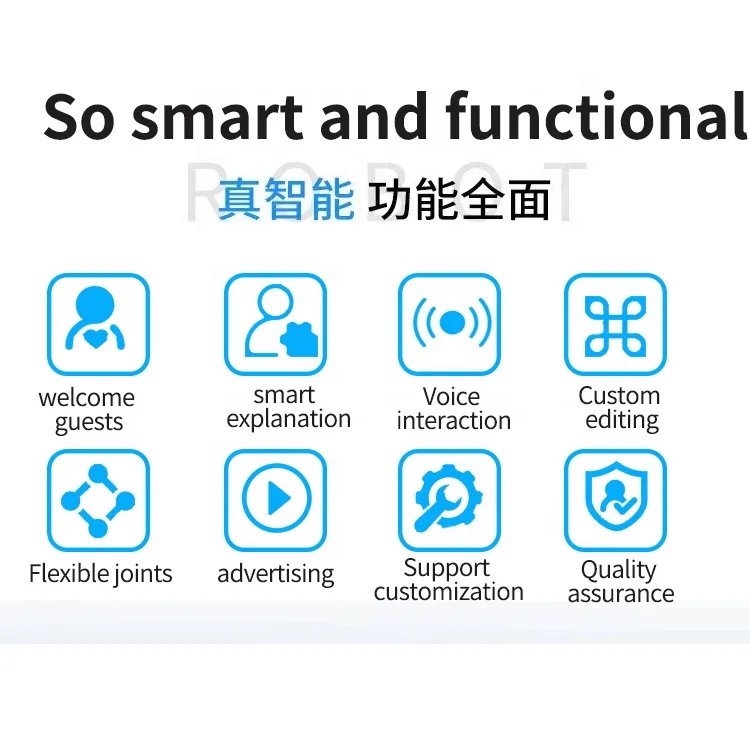 Humanoid intelligent dialogue and  game service robot educational school robot Commercial Reception Robot for mall exhibition
