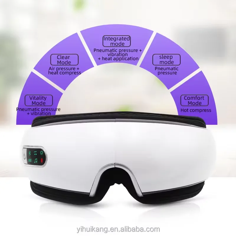Hot Selling Products Electric Dark Circle Eye Massager With Heat Compression