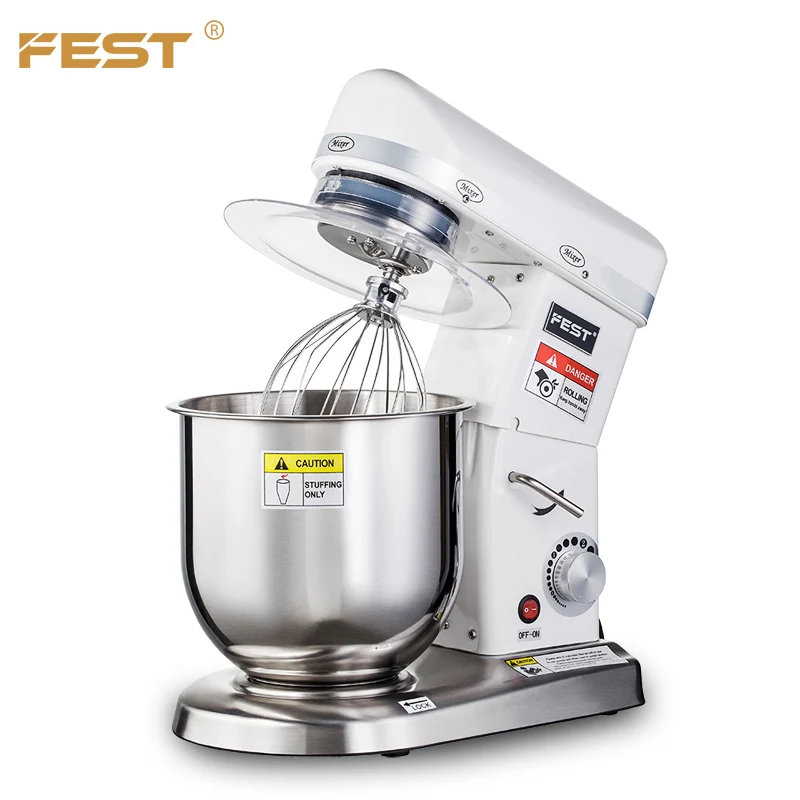  Фестиваль 5L/7L/10L планетарный 3 in1 Кухня пекарня миксер Электрический хлеб пиццы тесто торт