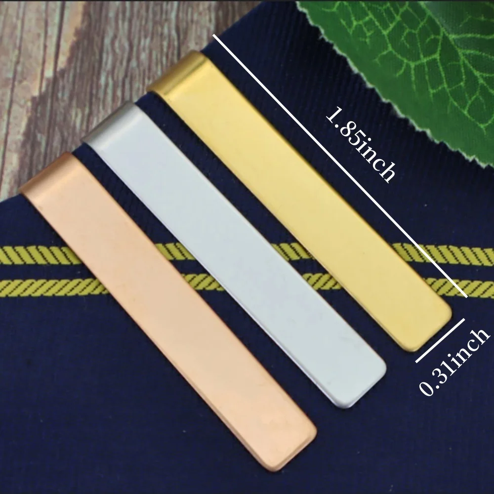 Custom Funny  for Men for Wedding Party Engagement or Gift Special Business Formal Neck Tie Clip