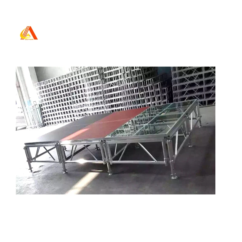 Factory Direct Sales Easy To Install Aluminum Plywood Board Stage Platform For Concert Events