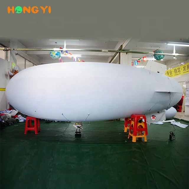 Giant Inflatable Flying Helium RC Blimp Advertising Inflatable Zeppelin RC Airship For Sale