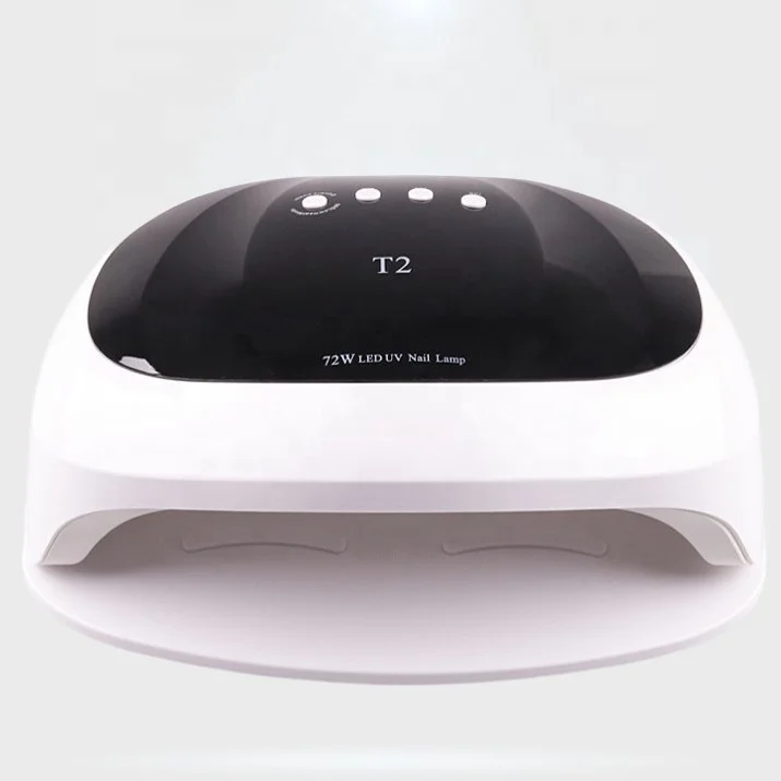 Aokitec T2 72W two handed drying shine sun uv led nail gel manicure lamp