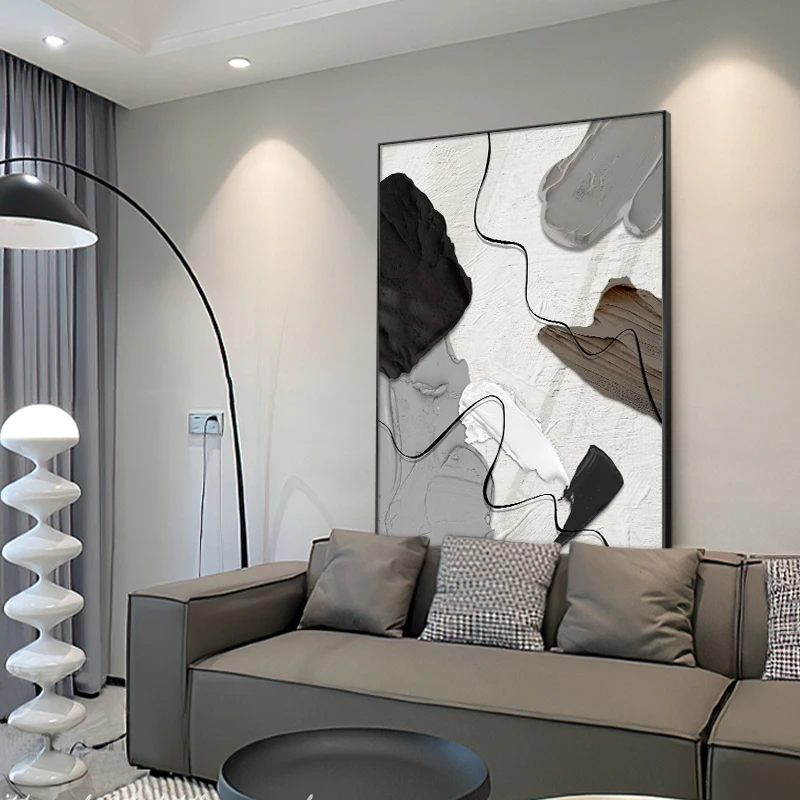 Abstract Canvas Wall Art Decor Modern Living Room Wall Decor Luxury Wall Art Prints Decorations for Home