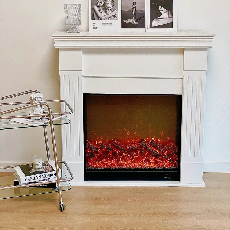 Manufacturer Supplier Out Door Fireplaces 1.2m Living Room 3d Water Vapor Electric Mantels Corner Ceramic Wood Gas Fireplace