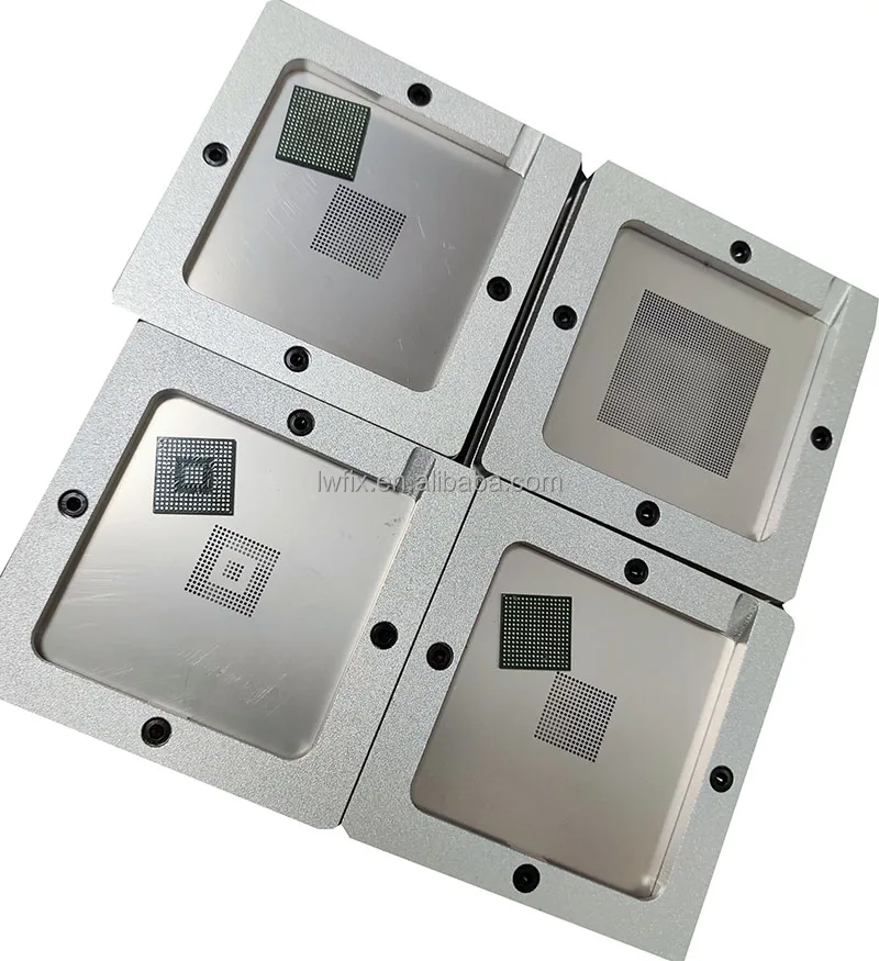 Трафарет BGA с прямым нагревом набор для реболлинга новая переделочная станция подходит паяльных шариков