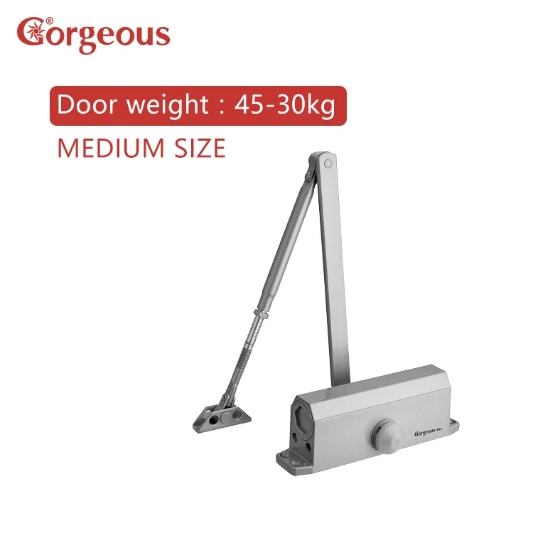euro style auto slide back sliding arm door closer