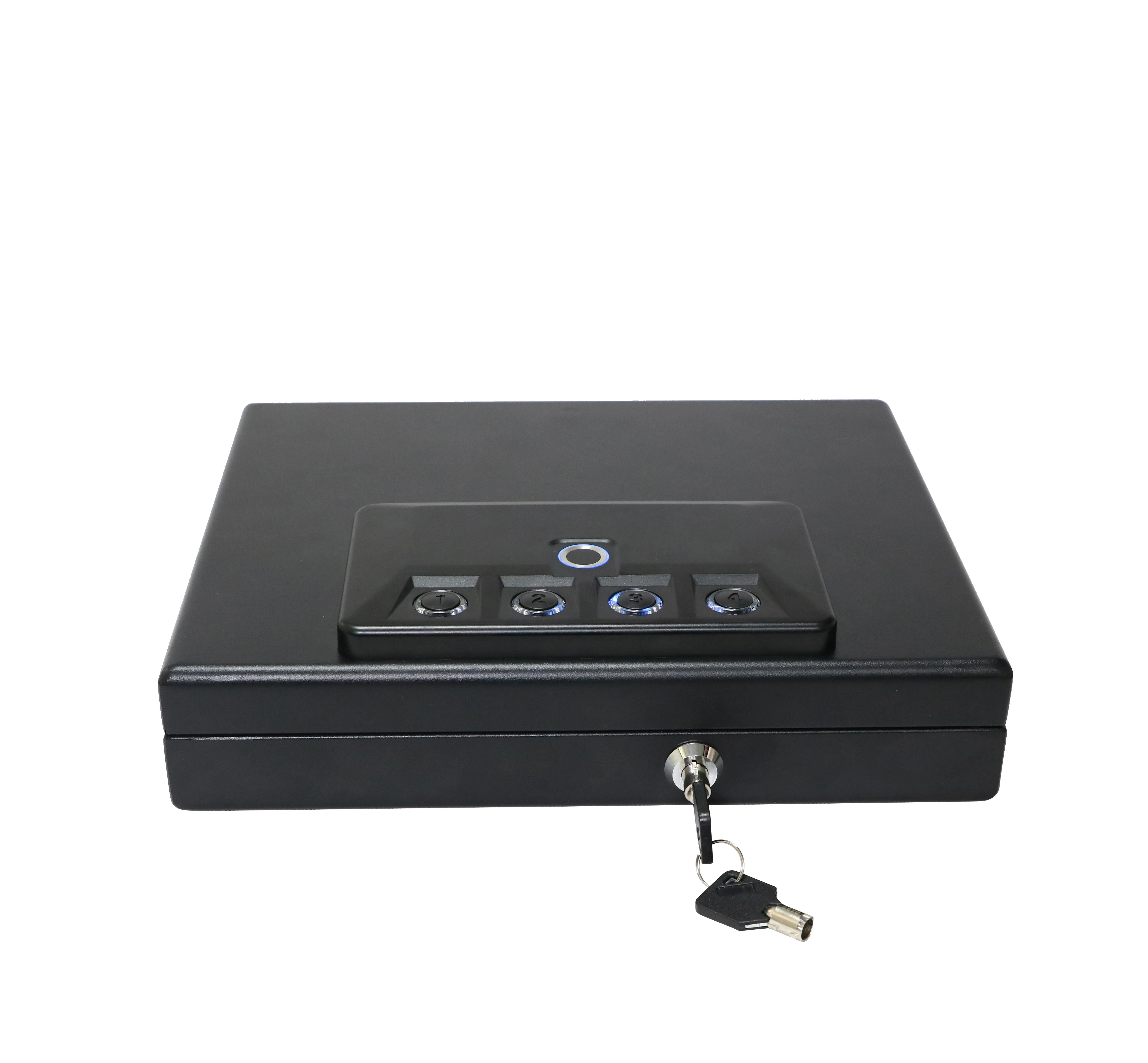 Портативный биометрический Сейф для пистолета с распознаванием отпечатков пальцев, мини-Сейф для ручного пистолета, безопасный пистолет с быстрым доступом, безопасный пистолет