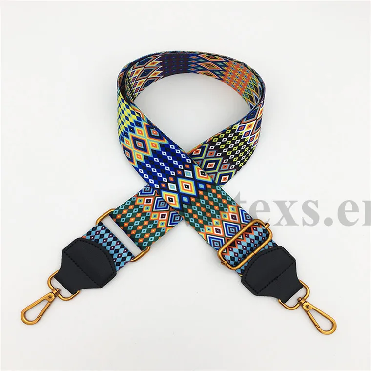 BS002 дизайнерский наплечный ремень холщовый рюкзак с вышивкой Сумка одним длинным наплечным ремнем жаккардовый