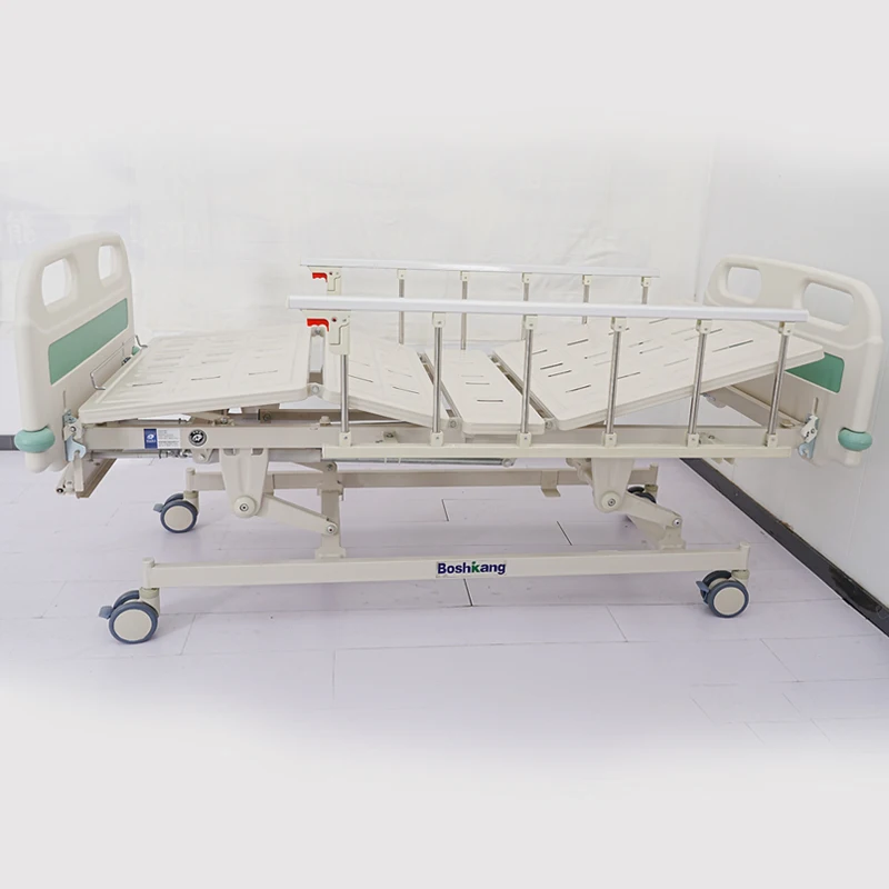 New Products CG-004 Cheap Medical 3 Cranks Manual Hospital Bed Used Prices Patient Furniture ISO13485 Onsite Training