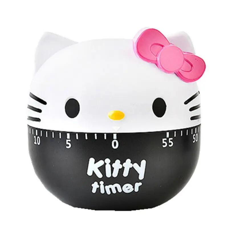  Hello Kitty мультяшный таймер на 60 минут для кухни обратного отсчета кухонные часы