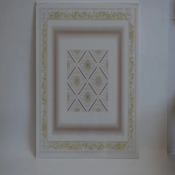 waterproof bathroom square ceiling hot stamping false ceiling