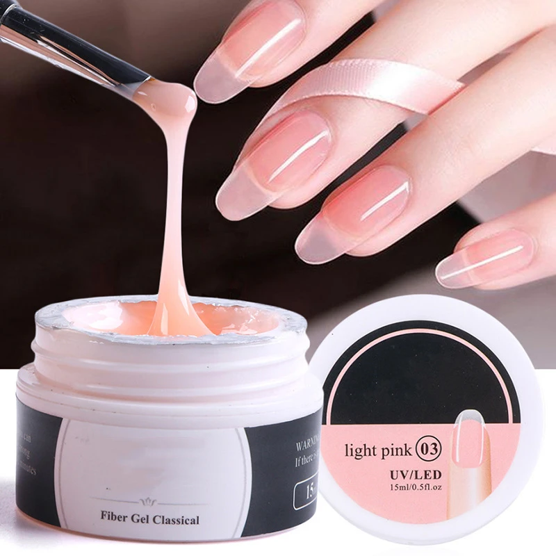 Factory Professional Gel Nail Builder UV LED Soak Off Buildering Nail Extension Gel Lacquer Cream Acrylic Uv Hard Gel