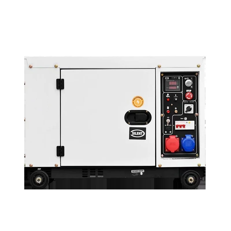 50Hz/60Hz Super Silent Diesel Generator 10kw Generator Water Cooling 10kva Diesel Soundproof Water Cooled Generators 20kva 16kw