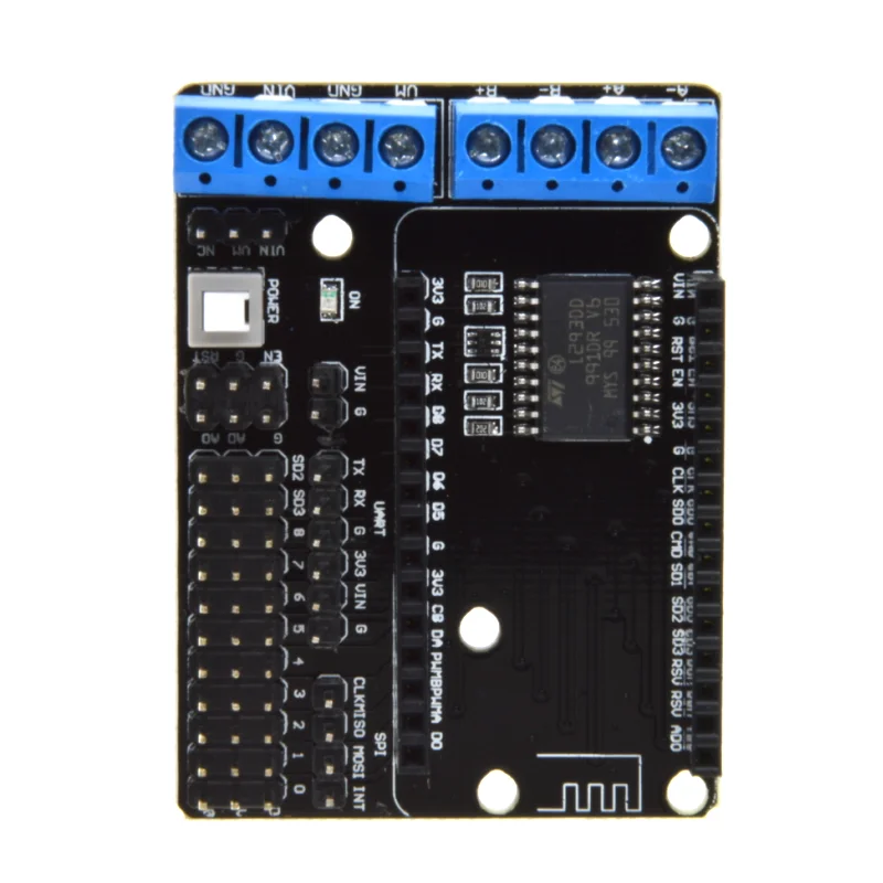 Узел MCU двигатель щит L293D для ESP-12E от ESP8266 diy rc игрушки Wi-Fi умный автомобиль с