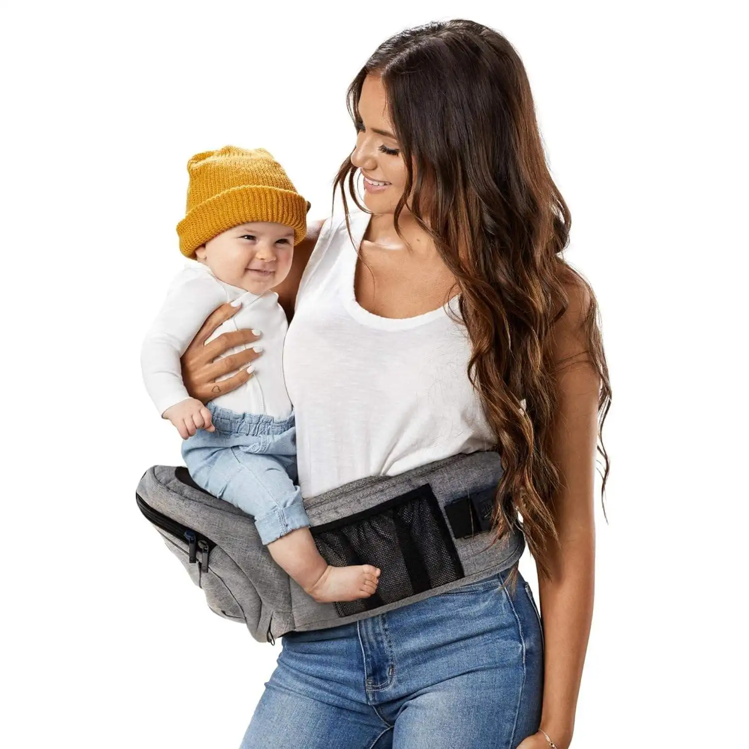 Waterproof Multifunction Foldable Oxford Safety Fabric Baby Hipseat Carrier Travel Mommy Comfort Hip Seat Baby Carrier
