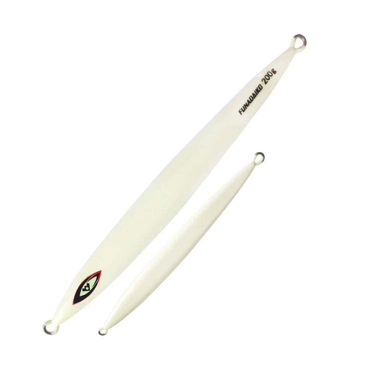 FUNADAIKO 100g lead fishing bait slow jig luminous fishing lure hard fishing metal jig Lures