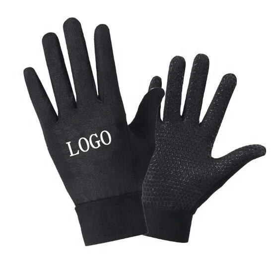 
Custom LOGO Printed Summer Thin Non-slip Touch Screen Horse Riding Gloves 