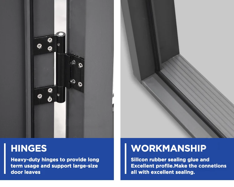 Australian Standard AS 2047 Aluminum Casement Door Hinged Glass Door Commercial Systems Hinged Door for Office Hot Sale