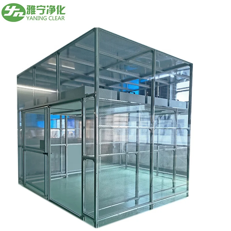 Customize Dust Free Class 100 Clean Booth Laminar Modular  Modular for Laboratory Clean Room