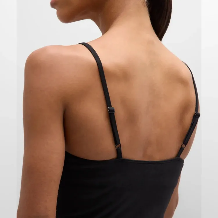 Wholesale Custom Logo Golf Wear Active Dress Solid Black Sleeveless Yoga Women Tennis Dress with shorts