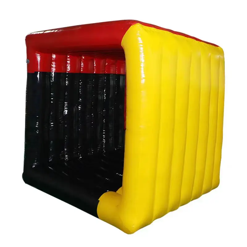 Popular Outdoor Interactive Inflatable Flip It Gira Cube Sports Game for Sale