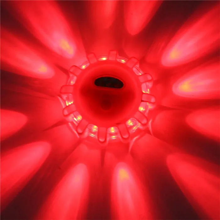 3 packed emergency led road flare Road hazard construction safety warning light With safety hammer