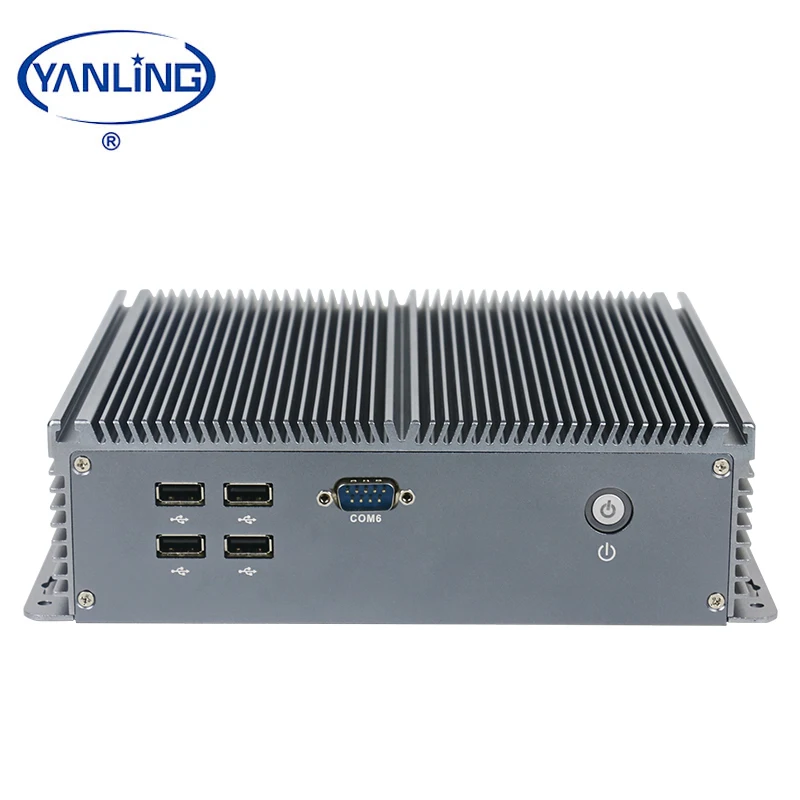YanLing IBOX-206 Atom D2550 промышленный Мини ПК с RS232 и LPT