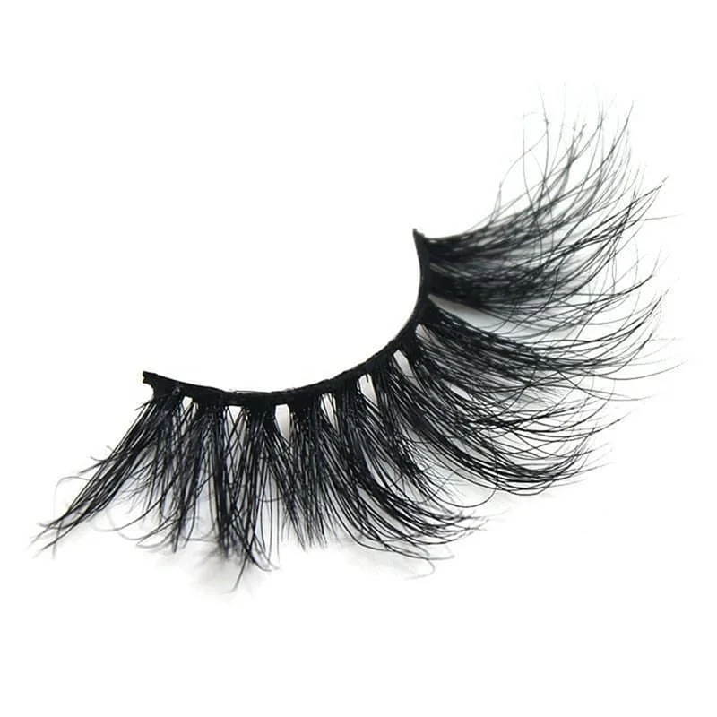 25mm Private Label Custom Packaging Box 100% Handmade Real Mink Lashes 3d 5d False Mink Eyelashes Vendors