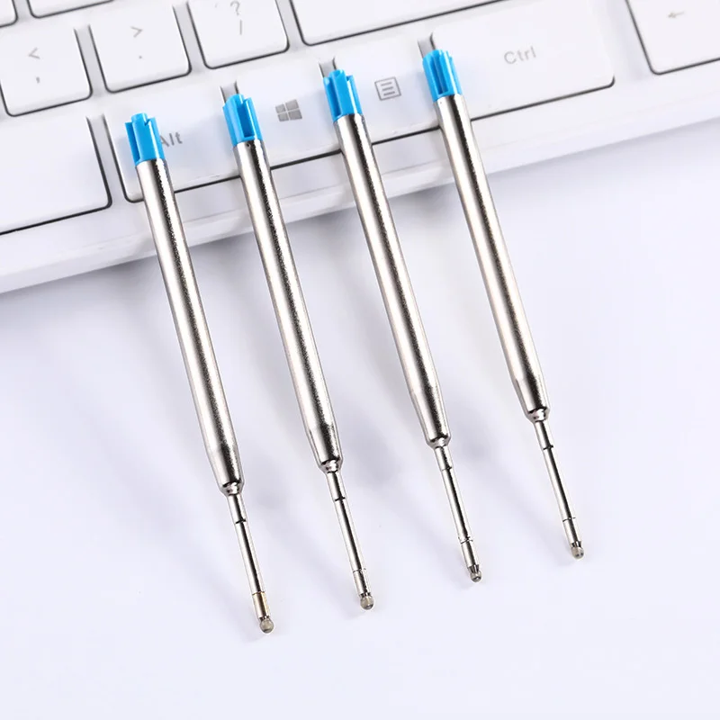 Ballpoint Pen Refills for Pens Metal Refill Black or Blue Ink