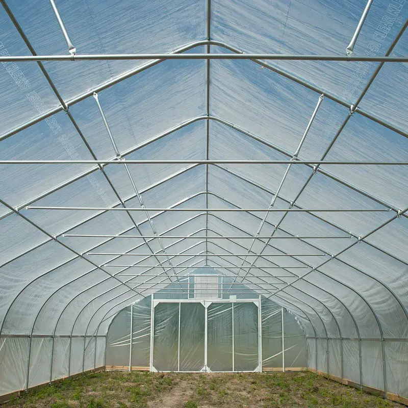 Agriculture hydroponic tunnel greenhouse steel wire cable