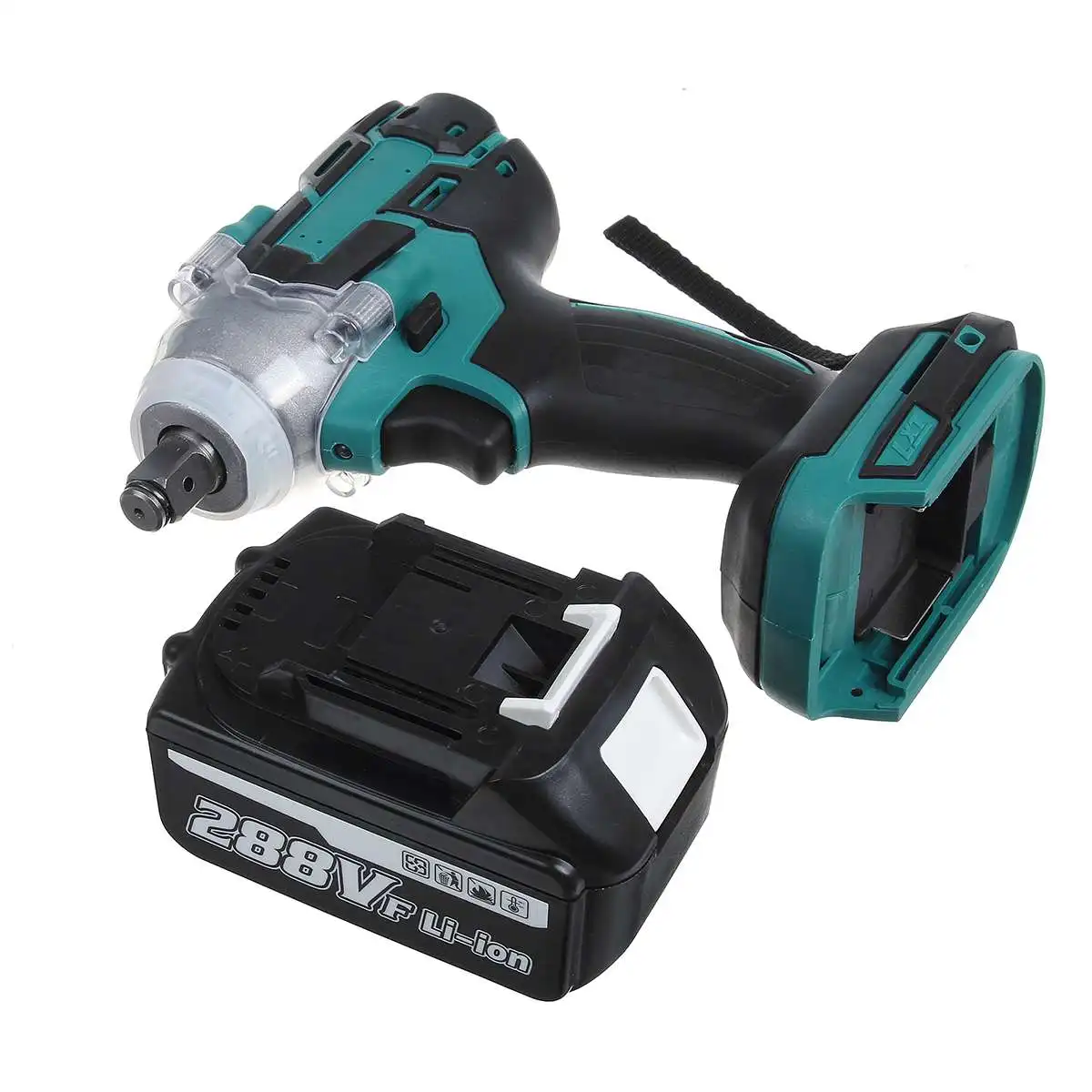Car tire brushless electric wrench 20V 300N. M cordless power tool rechargeable 1/2 inch lithium battery