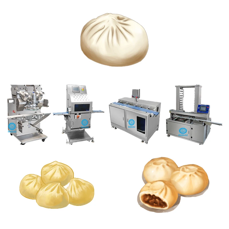 Commercial steamed bun baozi forming machine maker