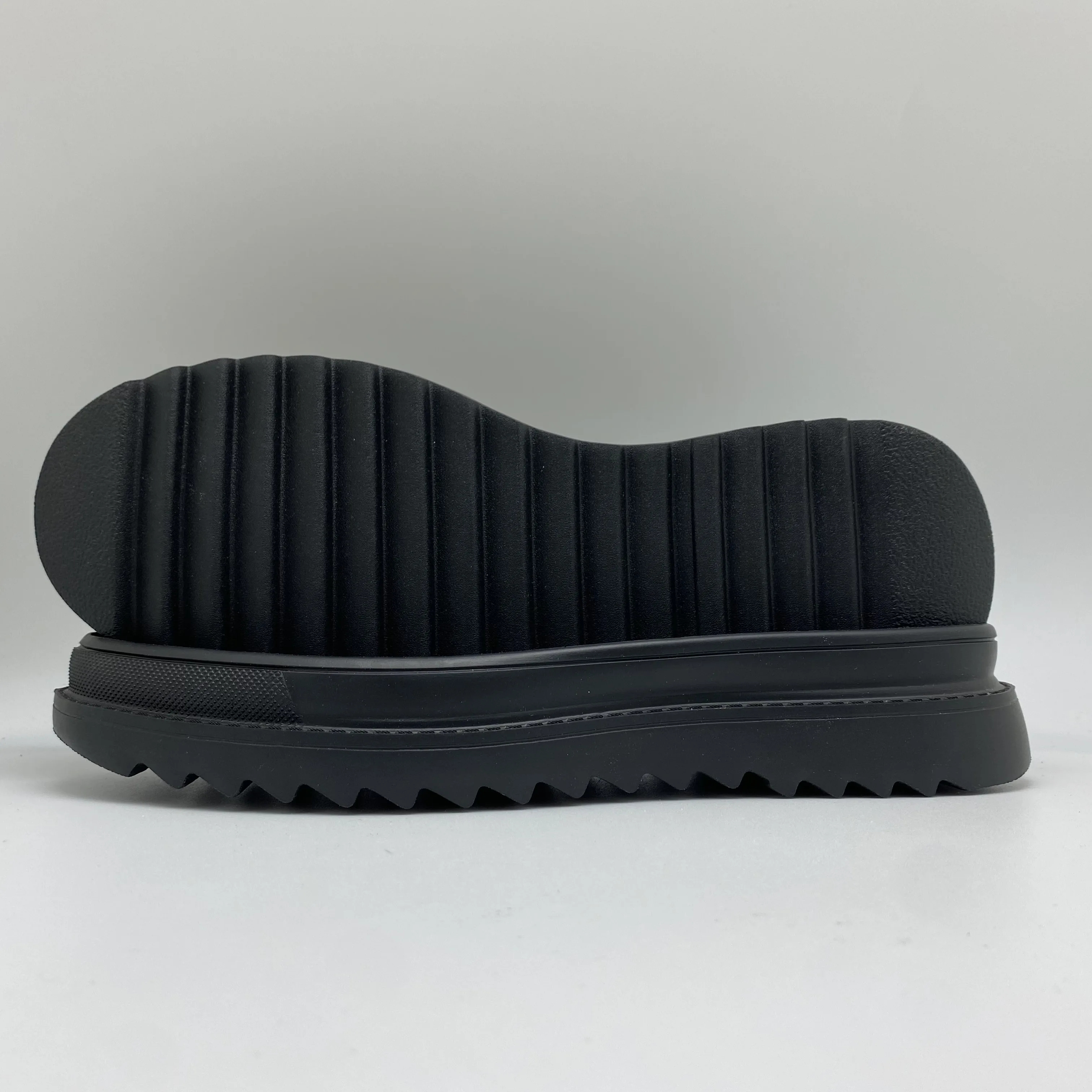 Plastic tripod Oxford sole new soft non-skid sole manufacturers wholesale black sole