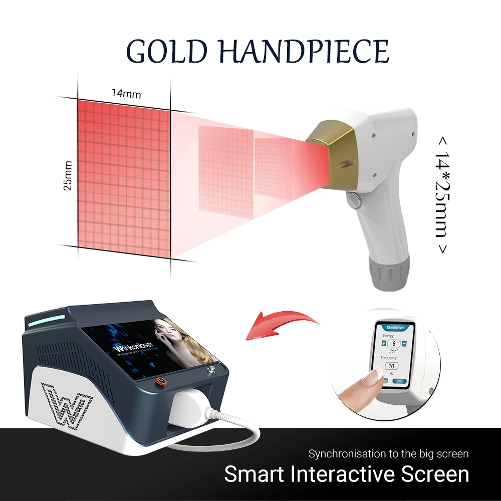 Portable 808 Diode Laser Hair Removal Machine