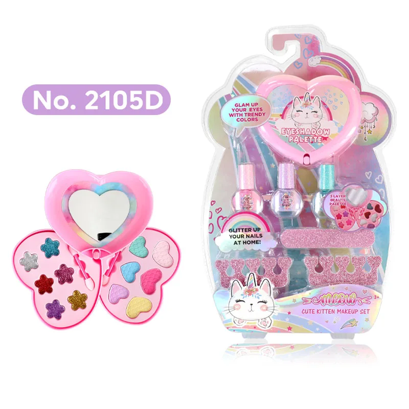 New Fashion Design Polish Private Label Kids Nail Polisher Tool Kid Makeup Set