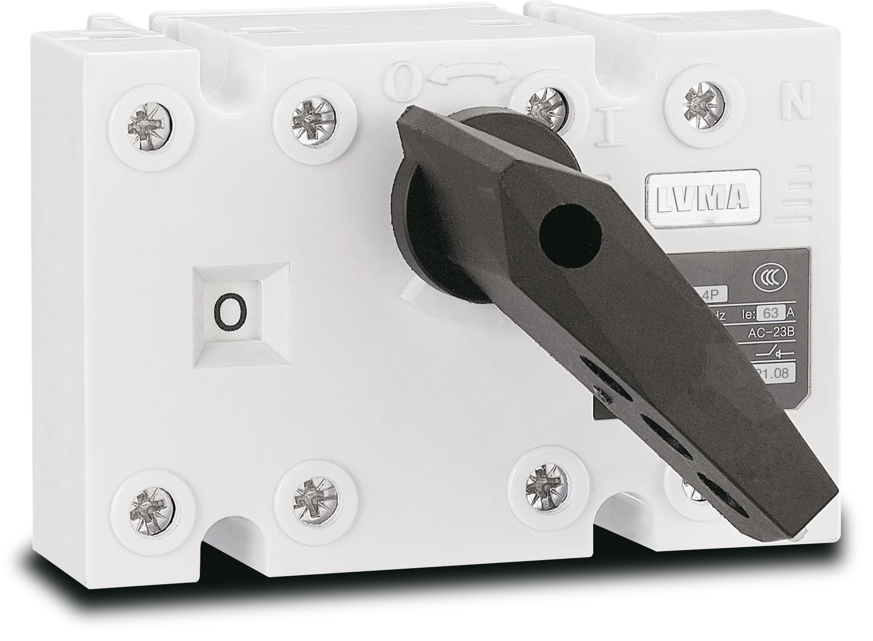 LVMA ATS LMGLZ1-160A 4P Manual Transfer Switch Mounted Dual Power Conversion Isolation Switch 100A~630A