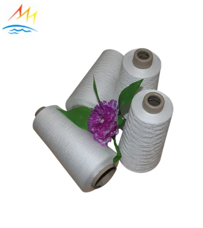 100% polyester ring spun waxed yarn pe 30/1 on paper cone for knitting or weaving