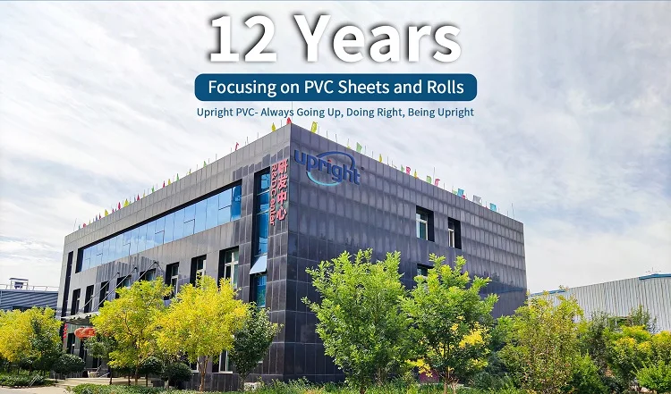 Upright Pharmaceutical Transparent Glossy Matte Nontoxic Medicinal Grade Pvc Film Roll