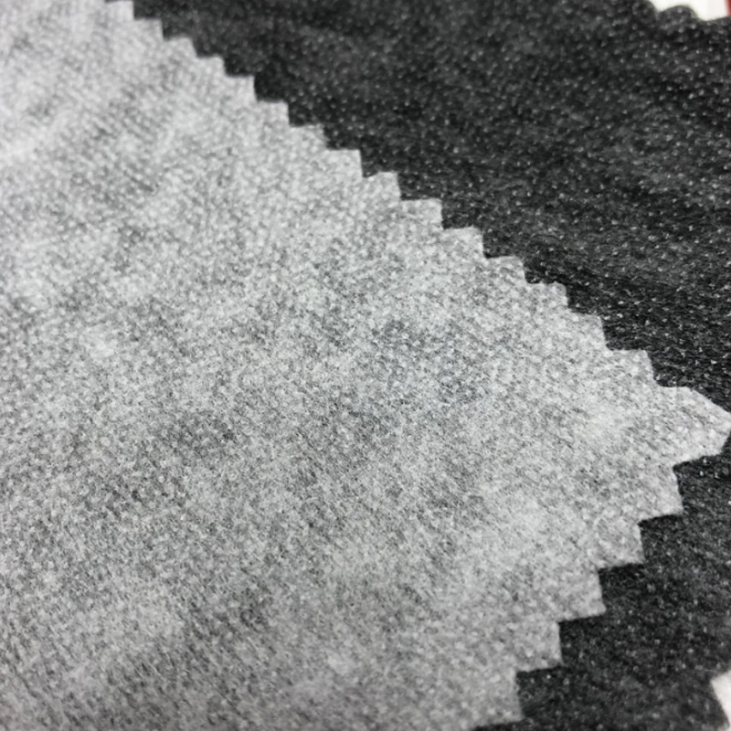 tear away embroidery backing paper 100% polyester nonwoven lining fabric roll for tailoring material 1065HF Eco-friendly